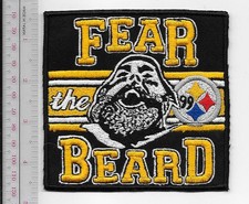 Football Pittsburgh Steelers NFL  Brett Keisel ''Fear the Beard'' Promo NO TARIF