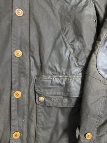 Barbour Wax Game Parka Wachsjacke Herren Large Olive - Bild 10 von 14