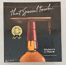 SIGNED Special Edition Maker's Mark Cookbook by Sandra Davis-Bourbon Recipes