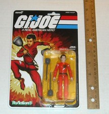 ReAction  GI Joe ARAH JINX Ninja Intelligence 2025 Super7 Hasbro O-Ring HTF