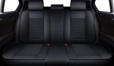 LINGVIDO Universal Car Seat Cover, Breathable and Waterproof Faux Leather Automo