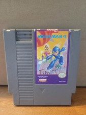 Mega Man 4 IV Nintendo NES Authentic Cartridge Tested Working