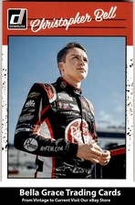 2023 Donruss Christopher Bell #132 Joe Gibbs Racing NASCAR