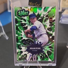 Wild Card 2024 Splat Nolan Ryan Serial Numbered 2/8 Limited Edition SBGRE01-NR