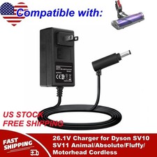 26.1V Charger for Dyson SV10 SV11 Animal/Absolute/Fluffy/Motorhead Cordless