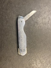 Cuchillo utilitario cromado STANLEY TOOLS de colección 10-049 con cortador de caja de bolsillo de hoja 21-040