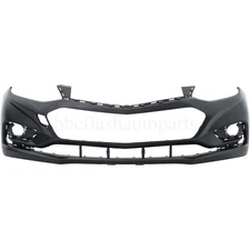 Front Bumper Cover Fit For 2016-2018 Chevy Cruze W/o Park Assist 84288770