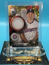 2025 Topps Holiday Wyatt Langford #PR-WL Texas Rangers MEM