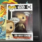 Funko Pop! Obi-Wan Kenobi (Hello There) #781 Star Wars W/ Protector