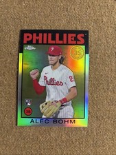 2021 Topps Chrome - 1986 Topps Baseball Alec Bohm #86BC-14 (RC) Phillies