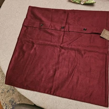 Forte Cashmere Co., 20" x 20", Private Label Sales, Wine, Plain Raised Finish...