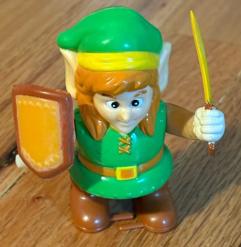 Legend Of Zelda Link Wind Up Toy Working, Rare And Collectible