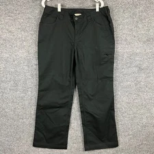 Duluth Trading Company Women’s Canvas Cargo Work Pants Size 12 X 29