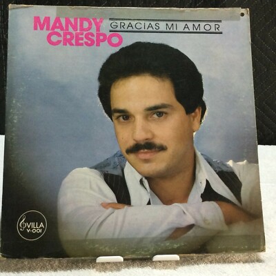 LP MANDY CRESPO GRACIAS MI AMOR / TODO TERMINA SIN VERTE / VILLA V-001