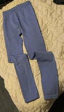 Blue Ribbed Gym Leggings, H M, XS, High waisted. Not See-through