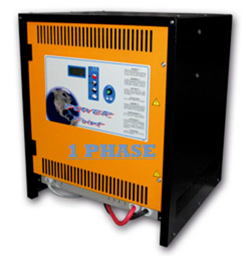 FORKLIFT BATTERY CHARGER 1 SINGLE PHASE 12V 100A 500-700 A.H. 208-240 ...