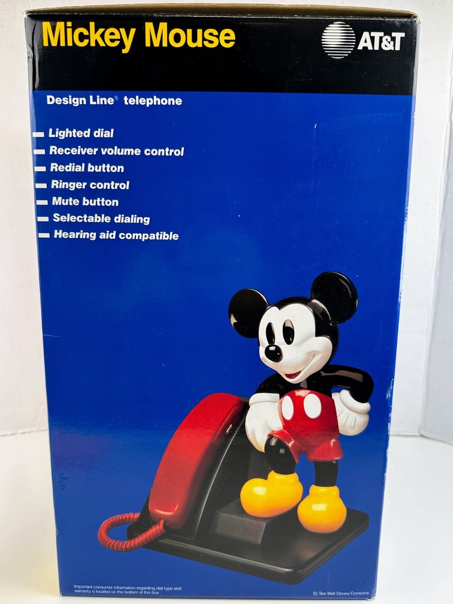 ディズニー ミッキー 電話機 AT&amp;T Disney - 真正品USA・ディズニー・ミッキーマウス電話器AT&T