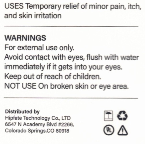 HIPFATE Shingles Relief Cream, Reduces Itching/Pain, All Natural Herbal, 60g