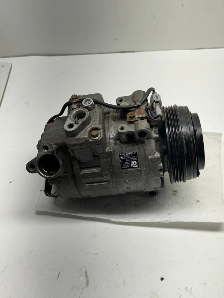 Original OEM A/C AC Compressor for 2017 2018 BMW X5 X6 64529399061 / 9399061 - Image 3 of 4