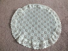 Collectible Lace Doily Table Linen Off White 11" NICE