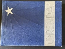 Orenda Yearbook Texas Centennial 1945 Lamar High School
