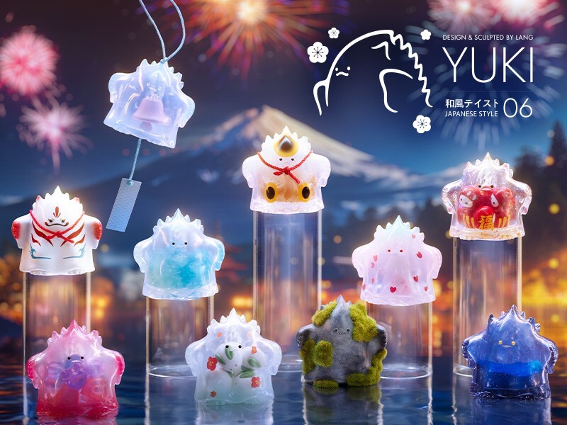 POP MART YUKI Japanese Style Series Japan Exclusive Assorted POP MART YUKI Japanese Style Series Japan Exclusive Assorted