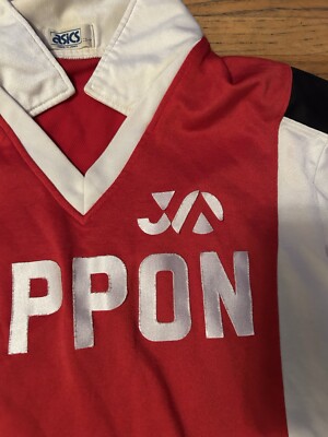 Vintage Japan Volleyball Olympic Uniform Jersey asics made In