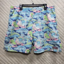 Mens Vineyard Vines Swimming Trunks Lounge Chairs Colorful Shorts Size XL