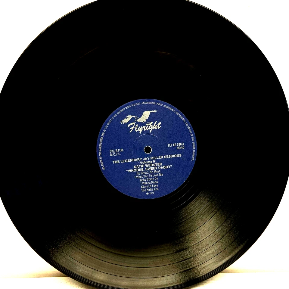 Katie Webster Whooee Sweet Daddy 1977 Vinyl Flyright Records 1st Press UK Import - Image 2 of 4