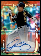 Andrew Lambo Rookie Card 2014 Finest Rookie Autographs Refractors #RAAL 