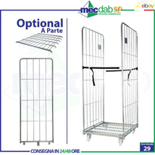 Carrello Roll Container Optional Sponda e Accessori Mod.M720