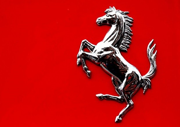 FERRARI Scuderia Cavallino Prancing Horse Logo Badge Emblem Hood