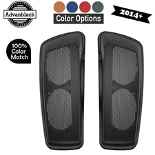 Color-Matched Dual 6x9 Speaker Lids For Harley Touring FLHR FLHXS FLTRX 2014+