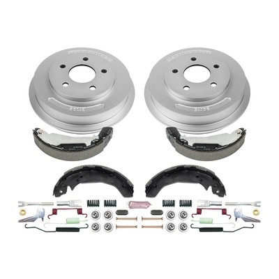 KOE15383DK Powerstop 2-Wheel Set Brake Drum and Shoe Kits Rear for Chevy HHR G5