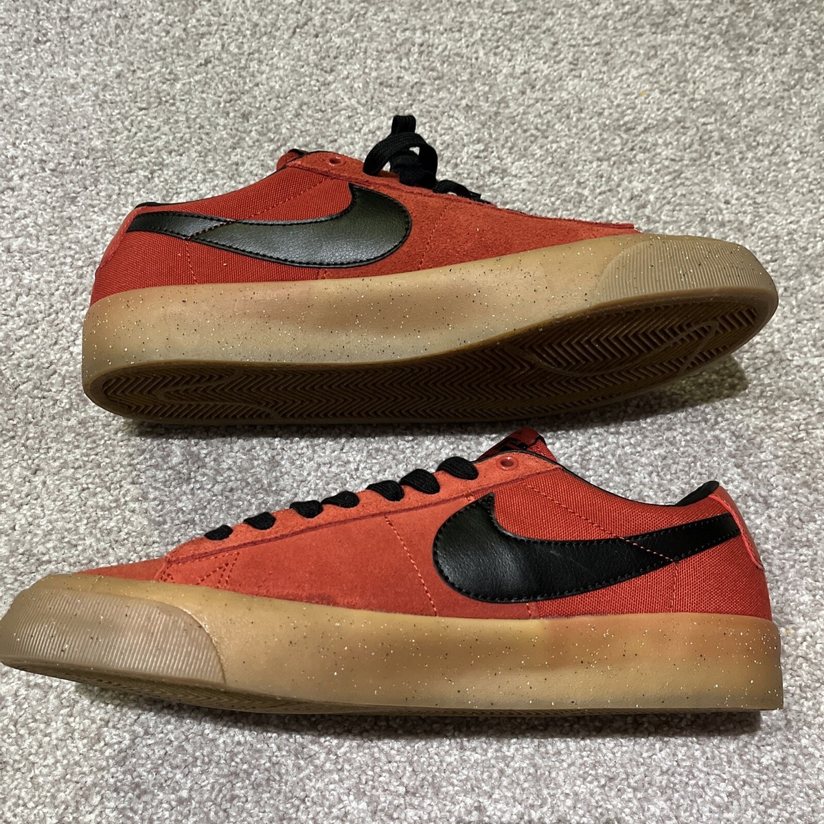 Nike SB Zoom Blazer Low Pro GT Sneakers Men\'s Size 11 Cinnabar/ Black DC7695-600 Nike SB Zoom Blazer Low Pro GT (Cinnabar/Cinnabar/Gum Light  main image 2