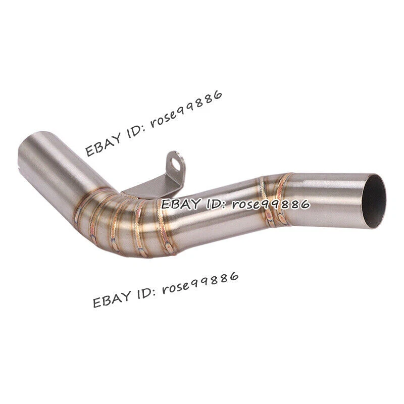 Tubo medio de enlace de escape modificado para Suzuki GSXR 600 GSXR 750 2008-2010 Foto 4 de 4