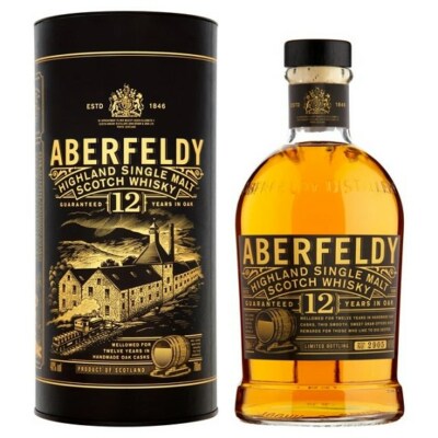 Aberfeldy 12 Jahre Highland Single Malt Scotch Whisky - 40 % Vol./ 0,7 Liter 