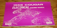 1968 Mercury Cougar Electrical Assembly Manual 68