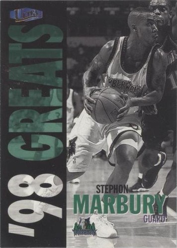 STEPHON MARBURY - 1997-98 Fleer Ultra - #38 - Timberwolves - MINT