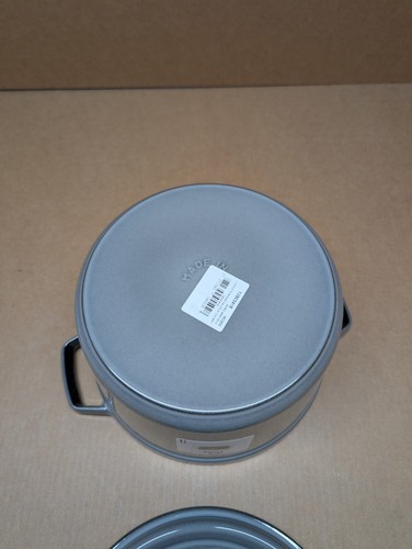 Staub Cast Iron 5-qt Tall Cocotte - Graphite - Picture 3 of 8