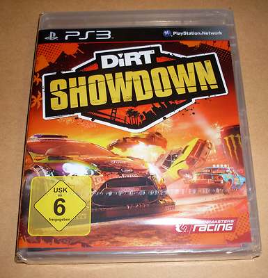 Playstation 3 PS3 Spiel - Dirt Showdown ( Deutsch Rennen Stunts ) - Neu OVP