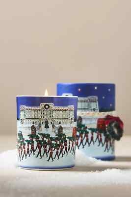 Anthropologie London Woody Cedar & Cypress City Boxed Candle