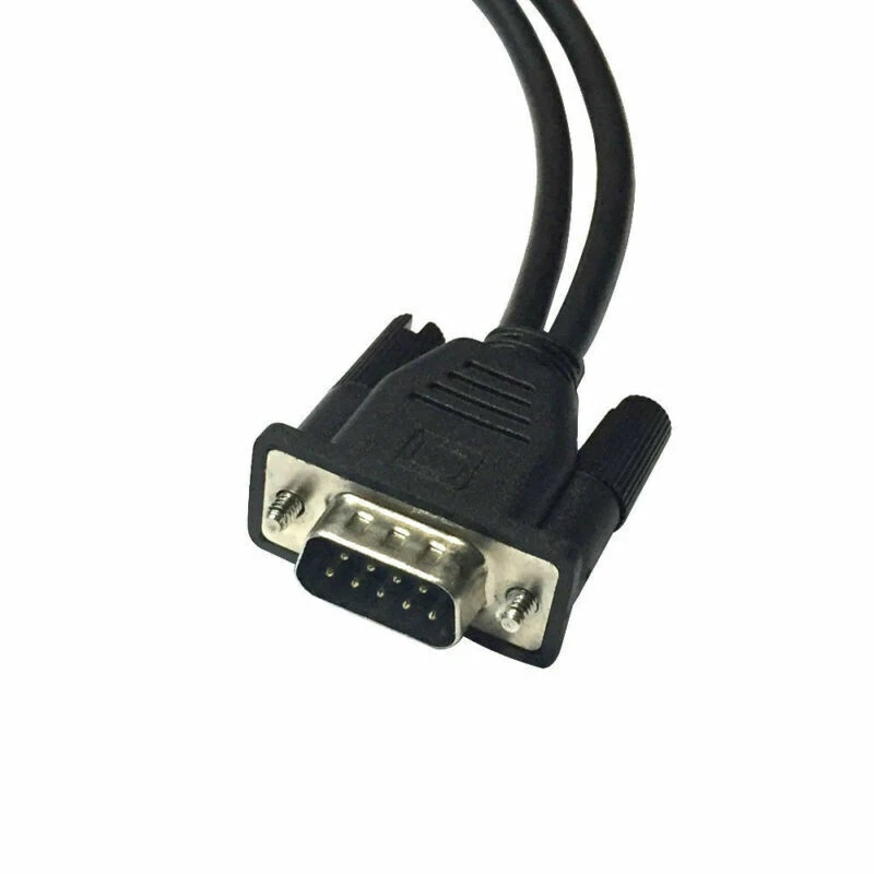 DB9 Male to 2 Female Serial Rs232 Splitter Cable Rs232 Male to 2 Female 2 F17686 - Image 3 of 3