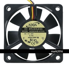 ADDA AD0624HB-A72GL 6025 24v 0.15A 6CM 3-wire inverter cooling fan
