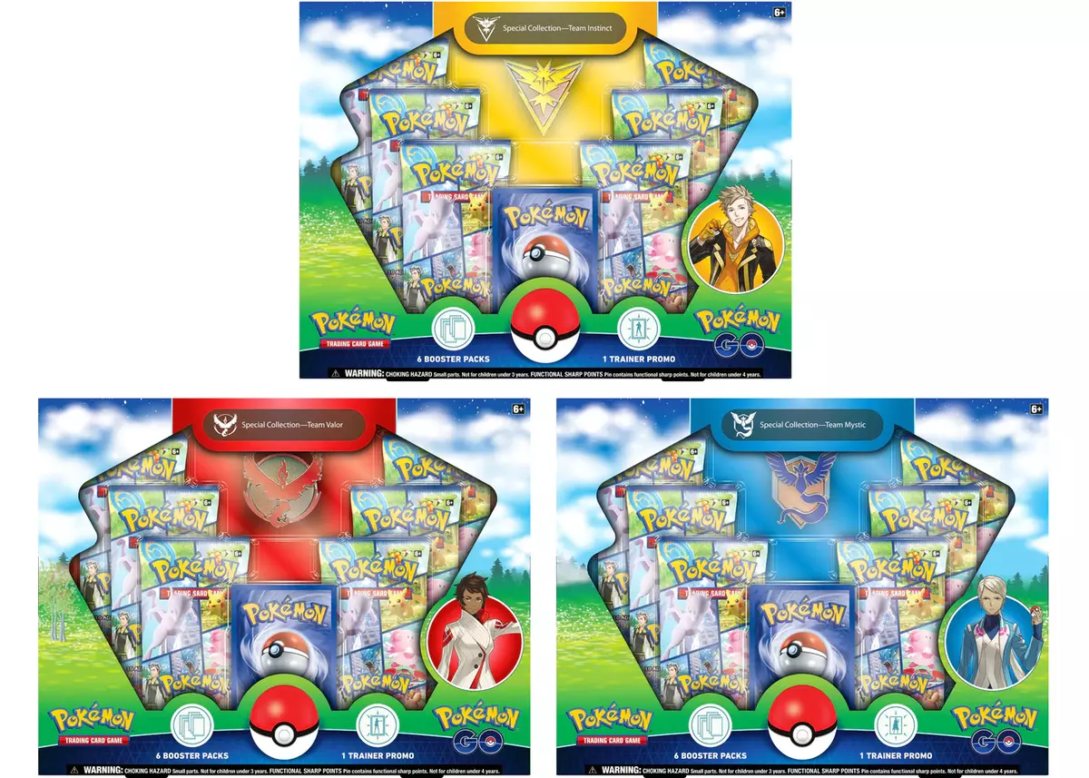 Pokemon TCG Pokemon GO Special Collection Team Mystic