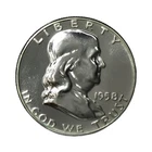 1958 50C Franklin Half Dollar Proof #