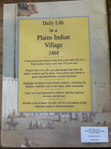 Daily Life in a Plains Indian Village 1868 by Terry, Michael - Picture 2 of 4
