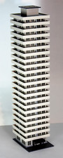 Spur N CS Hochhaus Wohnhaus/Eigentumswohnung Bausatz Neu in OVP Wolkenkratzer...