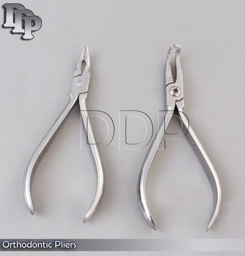 Set of 2 Bracket Remover Plier Angled & Weingart Plier Orthodontic Set - Picture 2 of 2