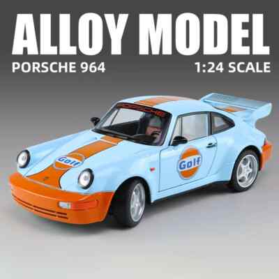 1:24 Porsche 911 964 Carrera RS Alloy Car Diecast Toy Vehicle Car